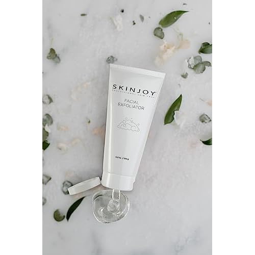 Face Exfoliator, Face Scrub with Jojoba and Beeswax Beads, Facial Skin Care Products, Blackhead Remover, Exfoliate for Face - 6.2 Oz / 175 g