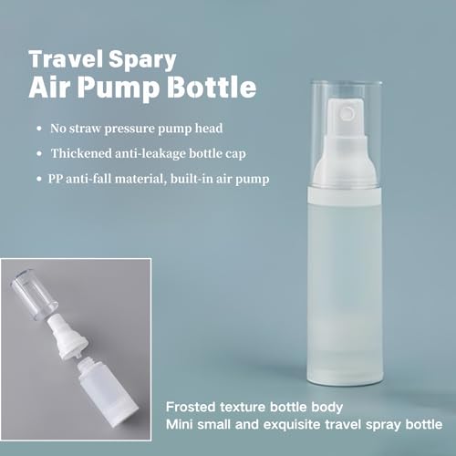 1oz/30ml-Small Spray Bottle 360¡Æ Angle Work, Portable Refillable Leak Proof Travel Mini Spray Bottle.For Perfume Toner Hair spray Facial Moisturizing ¡¼1oz/30ml-(Pack of 2) & Spary Bottle¡½