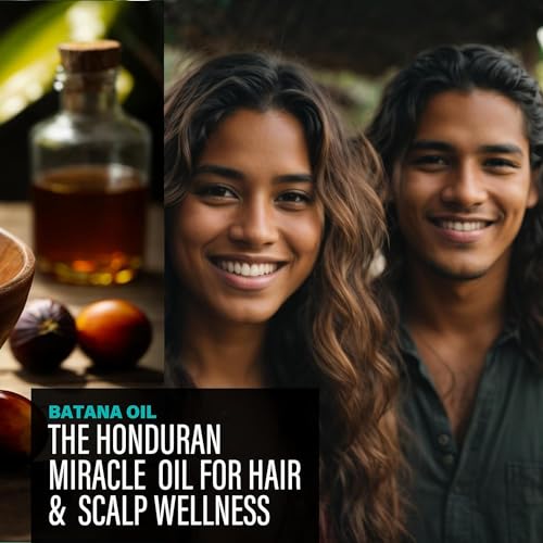 Golden Batana Oil | Dr Sebi Organic Hair Growth Oil from Honduras for Fuller, Thicker & Healthier Hair | 4 oz