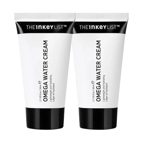 The INKEY List Omega Water Cream Moisturizer, 1.69 fl oz (2 Pack)