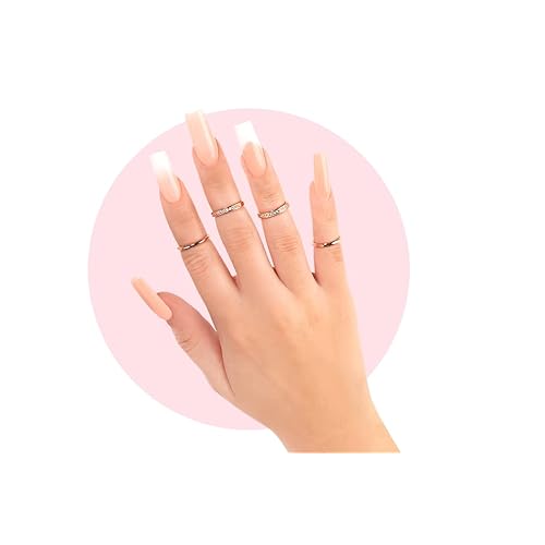 Kiara Sky 14 Piece Acrylic Nail Starter Kit (Includes EMA Monomer, Top Coat, Primer)