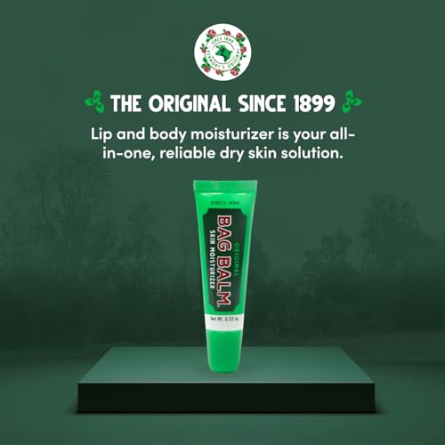 Bag Balm Original Skin Moisturizer Gift Box - 0.33oz, 4 Pack of Lip Balm Tubes