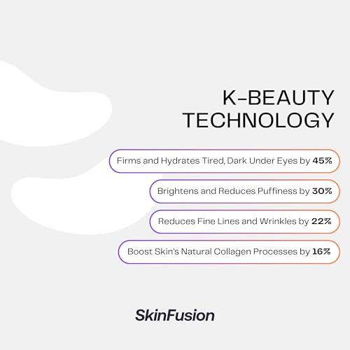 Collagen Under Eye Mask Patches (Anti-Aging + Firming 20 Pairs) with Niacinamide + Peptides - Anti-Aging, Fine Lines, Wrinkles, Dark Circles, Puffy Eyes, Under Eye Bags - Gifts - K Beauty