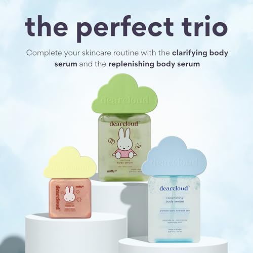 Miffy Shimmer Body Oil ? Hydrating Body Oil with Vitamin E & Squalane for a fresh, shimmering glow (3.38 fl oz)