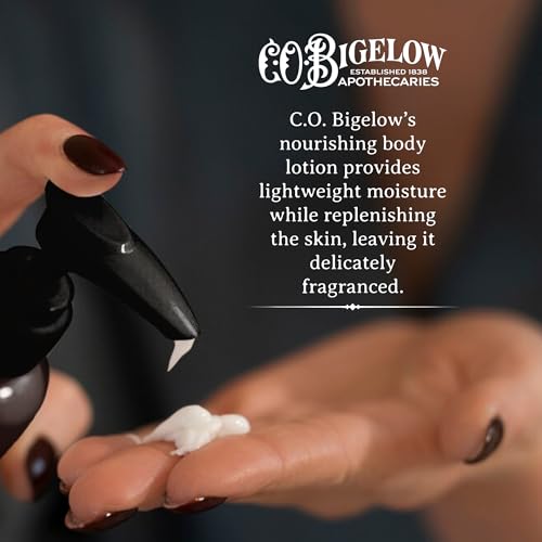C.O. Bigelow Iconic Collection Amber Body Lotion, Scented Body Cream with Grapeseed Oil and Shea Butter, 10.5 fl oz
