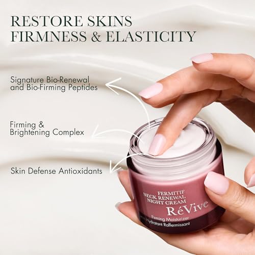 R?Vive Neck Firming Cream - Fermitif Neck Renewal Night Cream - Enriched with Signature Bio-Renewal Peptides to Firm & Lift Skin On the Neck and D?colletage (75ml)