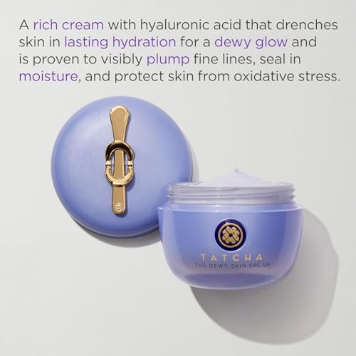 Tatcha Dewy Skin & Lips Hydrating Ritual Set, Travel Rice Wash, Full Size Dewy Skin Cream, Wisteria Lip Mask ($119 Value)