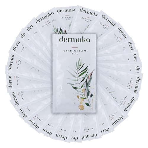 Dermaka Skin Repair Cream 25 Packets (5 ml) ? Reduces Bruising & Swelling on Thin Skin ? Soothing, Hydrating Cream with Arnica Montana & Vitamins A & E ? Non-Greasy Formula for Face & Body