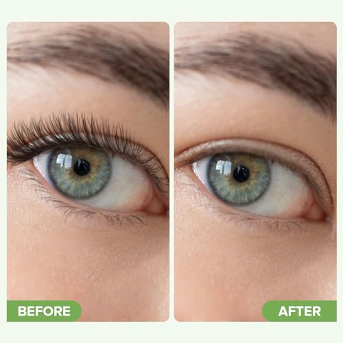 Eyelash Extension Remover, Makeup Lash Gel Remover Fast Action Dissolves Strong Glue with Low Odor, Gel Liquid Eyelash Remover for Sensitive Skin(15ml)