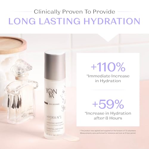 YON-KA AGE DEFENSE HYDRA NO. 1 FLUIDE Hydratante, Reparatrice Fluid (1.7 Ounce / 50 Milliliter) - Non-Greasy Hydrating Fluid Designed For Oily Skin Types