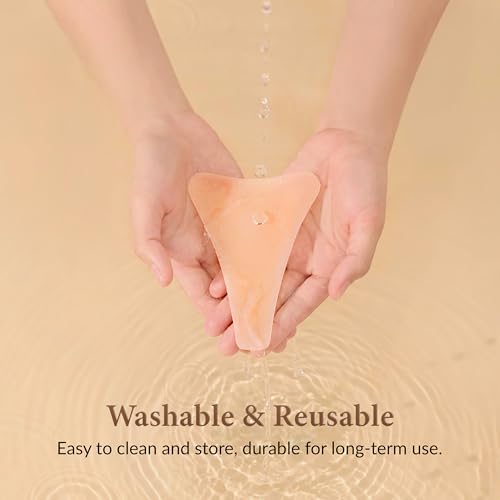 Anti Camel Toe Underwear - Silicone Camel Toe Concealer for Swimsuit, Underwear, 2-Pack, Nude, Y Shape