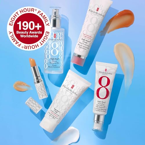 Elizabeth Arden Eight Hour Cream Lip Protectant Stick, SPF 15 Sunscreen Balm, Moisturizer for Dry, Cracked Lips with Shea Butter, Coconut Oil & Vitamin E, 0.13 oz