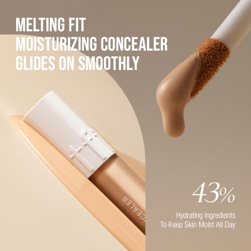 Idol Cover Concealer - Full Coverage, Lightweight, Sweat & Water Proof, Long-lasting, Lightweight, Conceales Dark Circles, Fine Lines, Redness, 0.22 Oz. (P03 Tone up Beige, 0.22 Oz.)