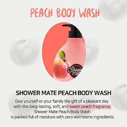 Natural Body Wash 42.3 fl oz, 1.2 kg (Peach)