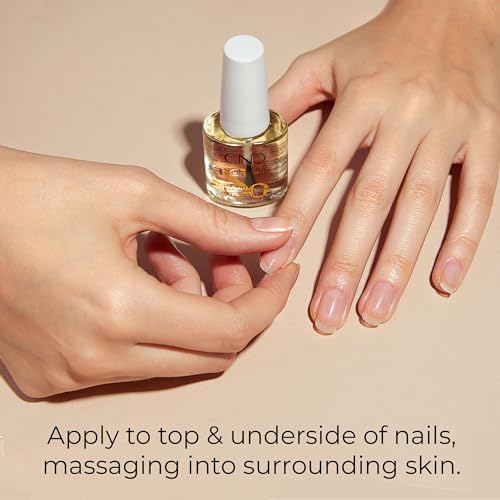 CND SolarOil Cuticle Oil, Blend Of Jojoba, Vitamin E, Rice Bran & Sweet Almond Oils, Moisturizes & Conditions