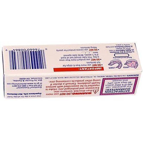 Fixodent Denture Adhesive Cream Original 1.4 Ounce (41ml) (6 Pack)