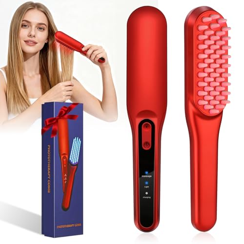 Laser Hair Growth Comb£¬Red Light Hair Growth Treatment for Men & Women£¨Red 1pcs £©