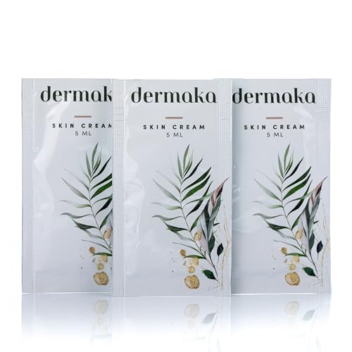 Dermaka Skin Repair Cream 25 Packets (5 ml) ? Reduces Bruising & Swelling on Thin Skin ? Soothing, Hydrating Cream with Arnica Montana & Vitamins A & E ? Non-Greasy Formula for Face & Body