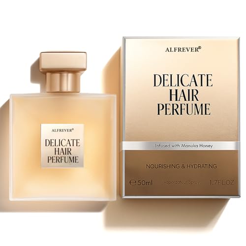 Hair Perfume, Natural Pheromones Perfume for Women with Long-Lasting Fragrance, Leave-In Conditioning Spray for Dry & Frizzy Hair