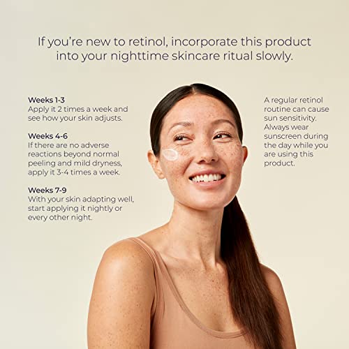 Tru Alchemy Retinol Reset Revitalizing Retinol Serum for face - Wrinkle Appearance Serum & Cream for Face w/Bakuchiol, Niacinamide for Overnight Renewal w/Long-Term Radiance - 1 fl oz (2-Pack)
