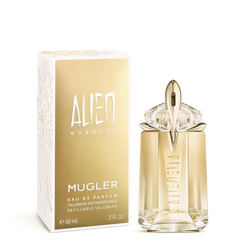 Mugler Alien Goddess - Eau de Parfum - Women's Perfume - Floral & Woody - With Bergamot, Jasmine, and Vanilla - Long Lasting Fragrance