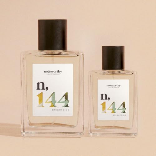 Noteworthy n,144 Brightside Eau De Parfum ? Citrus, Vanilla | Sophisticated, Warm Fragrance for Any Occasion | Long-lasting Unisex Perfume for Women & Men (100ml)