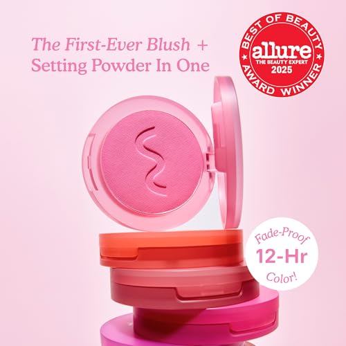 GetSet¢â Matte Powder Blush - Samo Spritzer, Setting + Blurring Rosy Mauve Blush