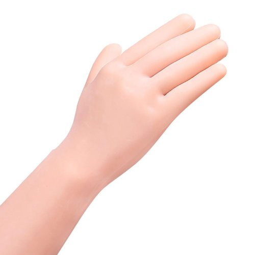 minkissy 1pair Softening Mitten Hands Anti-Cracking Rough Elastic Dead Glove Gel Dry Covers Beige Heal Long Oils Gloves Moisturizing Care for Supplies Hard Remove Skin-Friendly