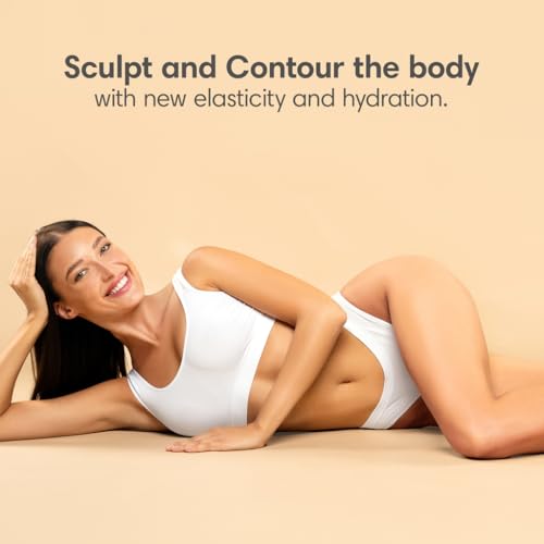 Consult Beaute Champagne Lift Hydrating Firming Body Cream with Pink Pepperslim for Crepey Skin Moisturizer Tightens, Tones & Hydrates Dry Skin on Arms & Legs - 8 oz.