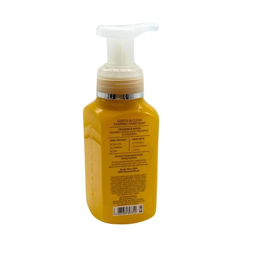 Bath & Body Works Gentle & Clean Foaming Hand Soap 8.75 fl oz (Sun-Washed Citrus & Backyard Honeysuckle)