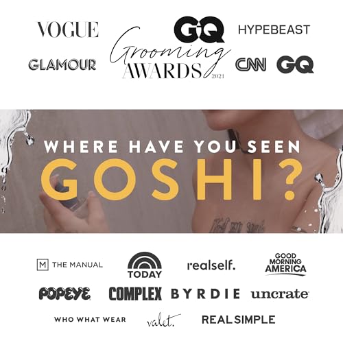GOSHI Super Vitamin Elixir Toner for All Skin Types 5 fl. oz - Nourishing Face Toner Spray Infused with Vitamin E, Cold-Pressed Sesame Oil, Wild Thyme and More Plant Extracts - Made in Japan