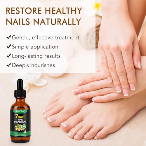 Tiuedu Nail Growth Serum, Ginger Nail Serum, Nails Repair Cuticles Oil, Ginger Nail Oil for Strengthen & Promote Nails Growth, Natural Plant Formula