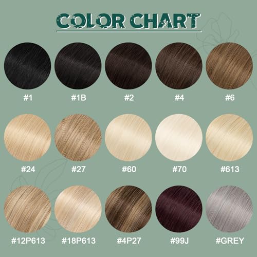 Benehair Remy Tape in Hair Extensions Human Hair Medium Brown&Dark Blonde Seamless Skin Weft Tape in Real Human Hair Extensions Straight Hair 24 Inch 100g #4P27 40pcs