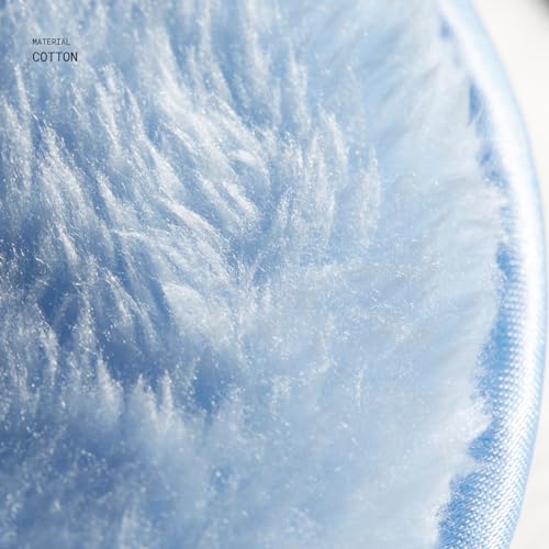 JUNO & Co. Reusable Makeup Remover Pad, Washable Face Cleansing Pad Blue