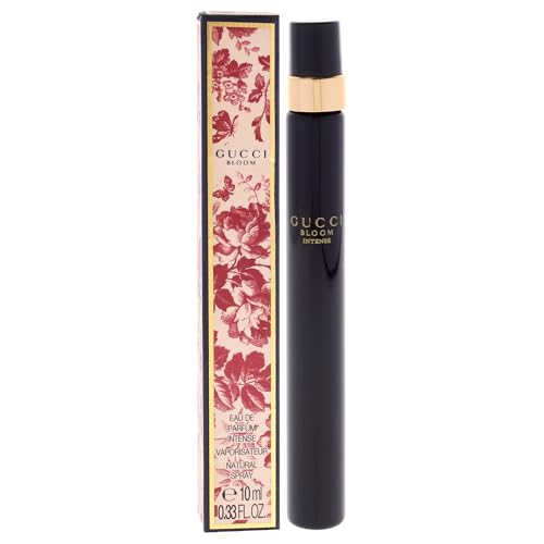 Gucci Bloom Perfume for Women Mini Eau de Parfum Intense Travel Spray 0.33 oz / 10 ml