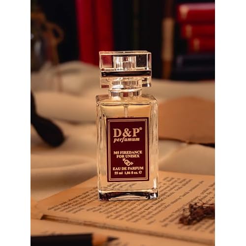 D&P Perfumum M5 Firedance - 1.86 Oz (Spray 55ml) - Inspired by B.accarat Rouge 540 - Unisex Eau de Parfum- Jasmine, Saffron, Amber, Cedarwood Scents - Vegan -Long Lasting Floral Scent-Daytime Wear