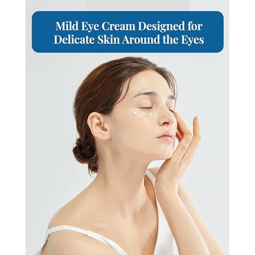 DR. BELMEUR Advanced CICA Eye Cream (0.9fl oz) - Gentle Eye Care for Delicate Skin. Korean Skin Care by LG Beauty. Ceramide, Centella Asiatica, Pro-Retinol.