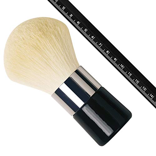 da Vinci Cosmetics Series 9993 Classic Powder Brush, Oval White Natural Hair with Short Freestanding Handle, 11 Gram