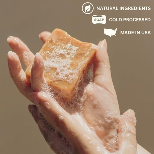 Varina Natural Fresh Variety Bar Soap - Gentle Cleansing for Sensitive Skin, Fresh - 5 Pack