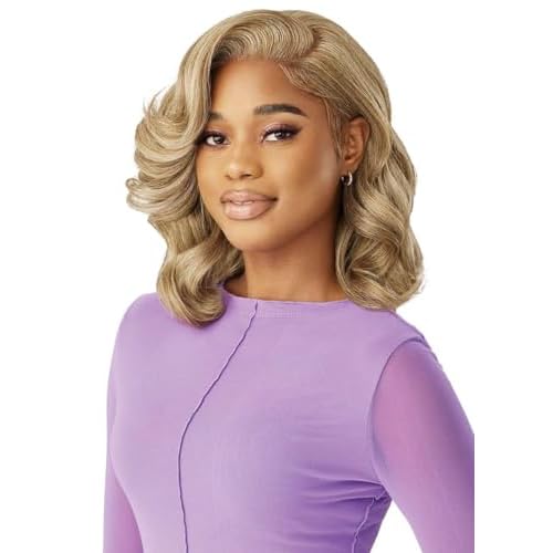 Outre Lace Front Wig - Perfect Hair Line 13X4 - Swoop Series - Swoop 11 (SANDY BLONDE)