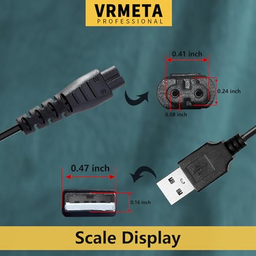 Universal Power Charger Cord for Remington Electric Shaver and Remington XR7000 HC4250 Shaver
