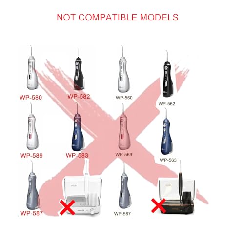 3V Charger Replacement for Waterpik Water Flosser WP360 WP462 WP450 Power Cord Wall Adapter, 5 FT Cable
