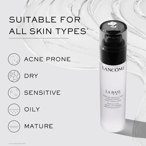 Lanc?me La Base Pro Perfecting Oil-Free Makeup Primer | Smoothing Face Primer for All Skin Types | Creates a Flawless, Matte Canvas for Long-Lasting Makeup Application | 0.8 Fl Oz