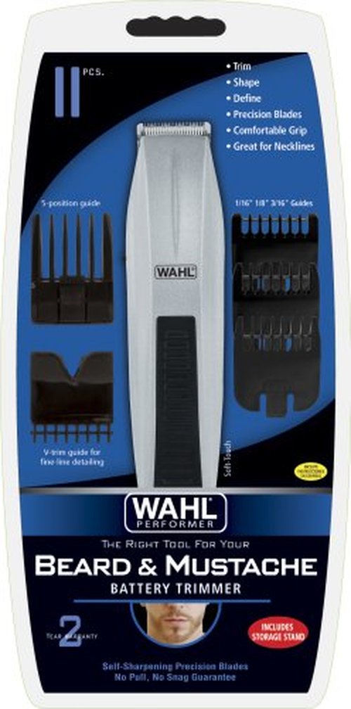 Wahl 5537-506 Cordless/Battery Operated Beard & Mustache Trimmer