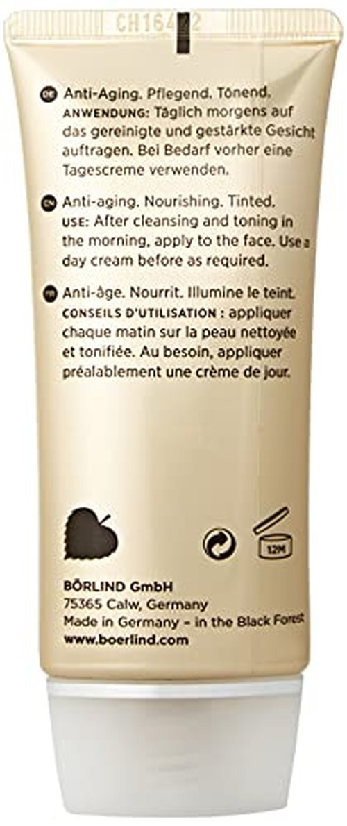 ANNEMARIE BÖRLIND - BB CREAM - beige - tinted, moisturizing & balancing beauty balm, facial care with macadamia nut oil, light coverage, vegan 1.69 Fl. Oz.