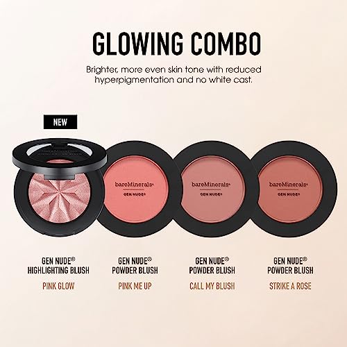 bareMinerals Gen Nude Highlighting Blush, Pink Glow