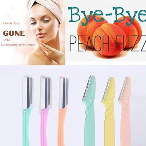 Eyebrow Razor 9 Pack, Precision Facial Hair Trimmer for Women, Eyebrow Shaper Facial Razor for Men
