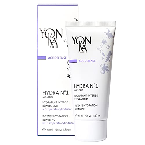 Yonka Hydra No. 1 Masque | Hydrating Face Mask with Vitamin C and Aloe Vera | Overnight Anti-Aging Treatment | For Normal to Dry Skin | Paraben-Free | 1.80 oz