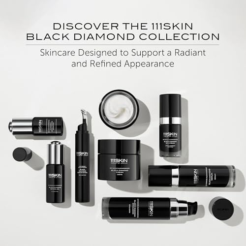 111SKIN Black Diamond Vitamin C Cleanser Face Wash for All Skin Types, Foaming Facial Cleanser with Peptidic Microalgae Complex for Dull Uneven Skin Tone & Dark Spots 3.4 fl oz