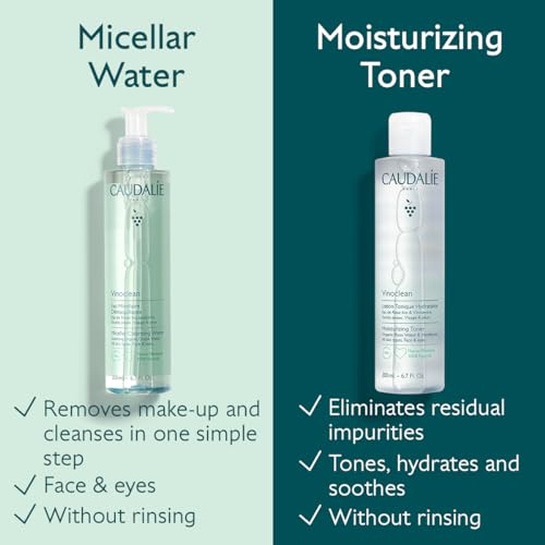 Caudalie Vinoclean Micellar Cleansing Water - 200 mL